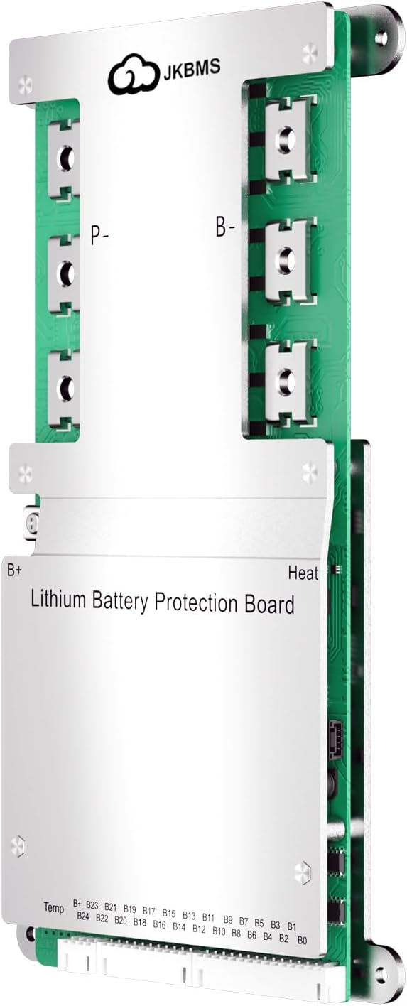 JKBMS Smart BMS 4S-8S 100A 1A Active Balance Integrado Bluetooth con CAN RS485 PCB Placa de Protección de Batería para Paquete de Batería LiFePO4 Li-ion LTO