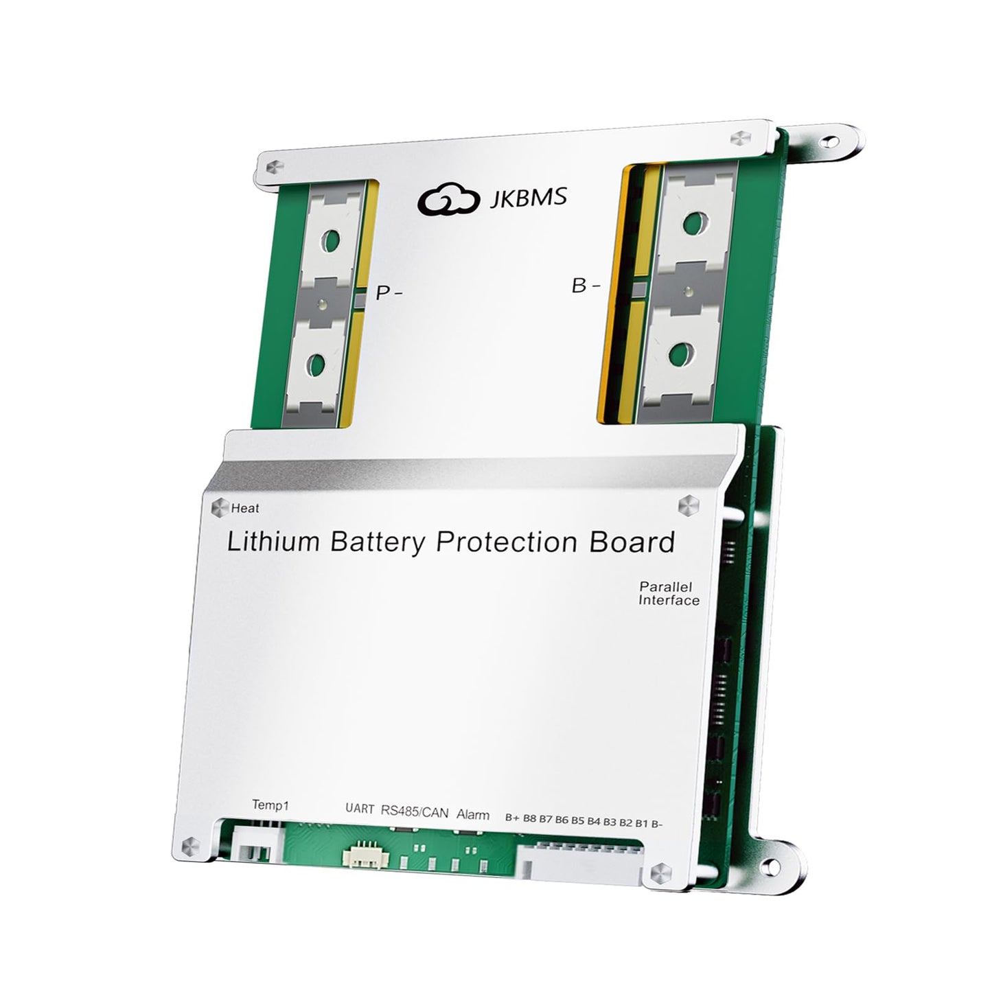 JKBMS Smart BMS 4S-8S 100A 1A Active Balance Integrado Bluetooth con CAN RS485 PCB Placa de Protección de Batería para Paquete de Batería LiFePO4 Li-ion LTO