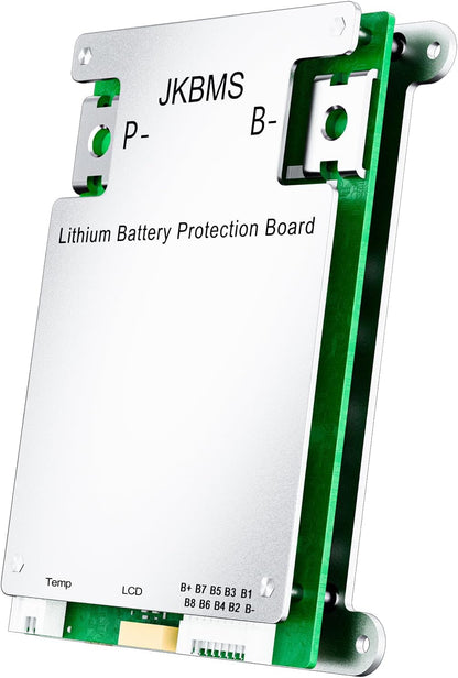JKBMS Smart BMS 4S-8S 100A 1A Active Balance Integrado Bluetooth con CAN RS485 PCB Placa de Protección de Batería para Paquete de Batería LiFePO4 Li-ion LTO
