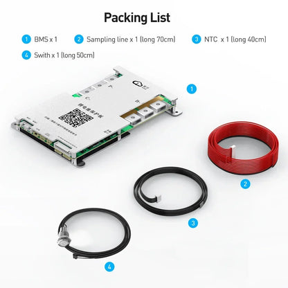 JIKONG JK BMS 4S 8S 12V 24V BMS 4S Lifepo4 40A - 300A Smart Active Balancer BMS 8s 24v lifepo4 Li-Ion Lto